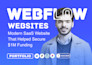 design, redesign, develop, update, fix webflow website, figma to webflow expert